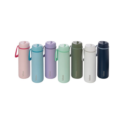 b.box Insulated Flip Top 690ml Bottle - Assorted Colours