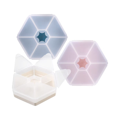 Melii Luxe Hexagon Snackle Box - Assorted Colours