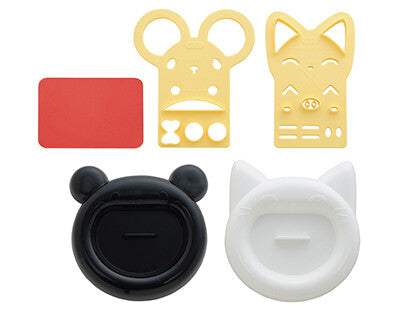 Arnest Rice Mould Set - Cat & Panda