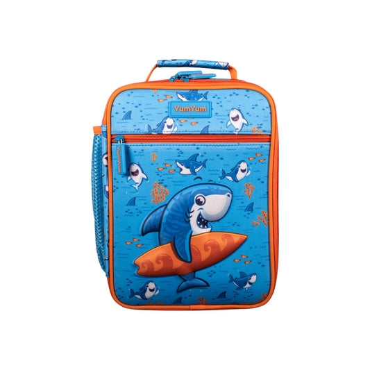 Avanti YumYum Kids 3D Insulated Lunch Bag - Surfing Sharkie