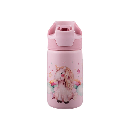 Avanti YumYum 375ml Auto Flip Spout Insulated Bottle - Unicorn Dreaming *PREORDER*