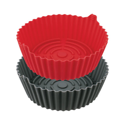 Avanti Air Fryer Round Silicone Insert (2 Pack) - Medium