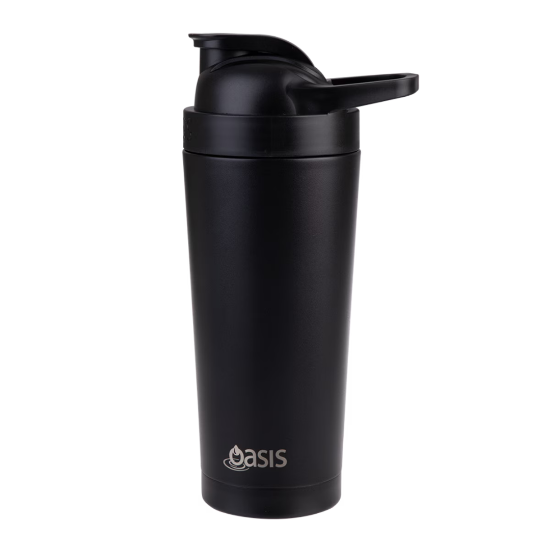 Oasis 700ml Insulated Protein Shaker - Assorted Colours