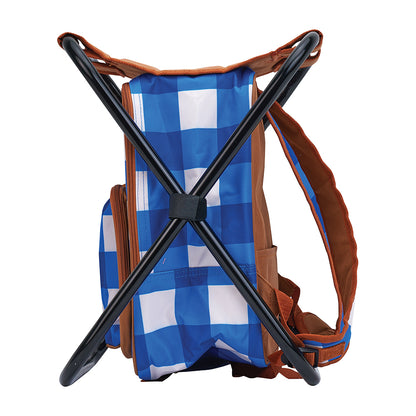 Annabel Trends Picnic Cooler Chair - Cobalt Check