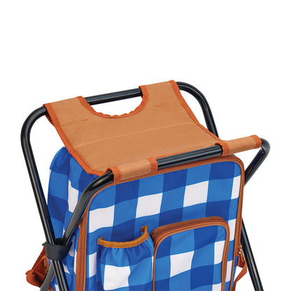 Annabel Trends Picnic Cooler Chair - Cobalt Check