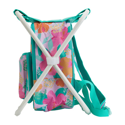 Annabel Trends Picnic Cooler Chair - Hibiscus