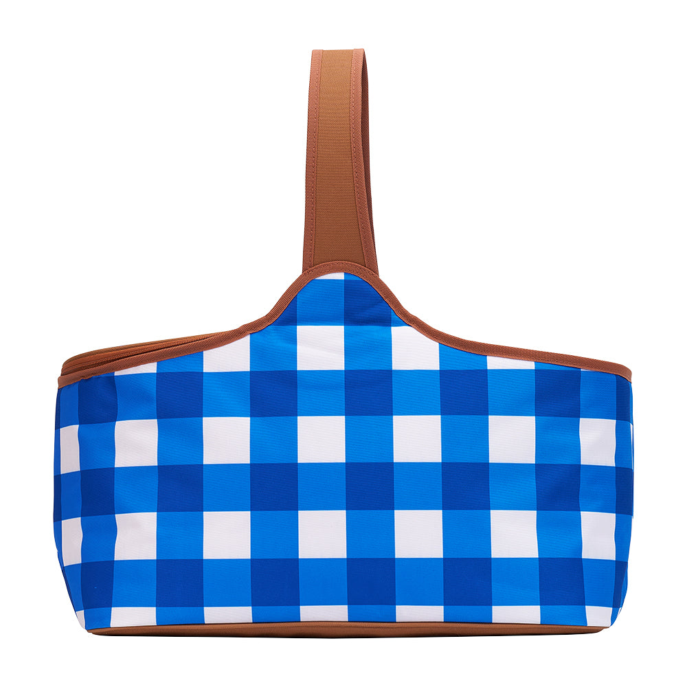 Annabel Trends Picnic Cooler Bag - Cobalt Check