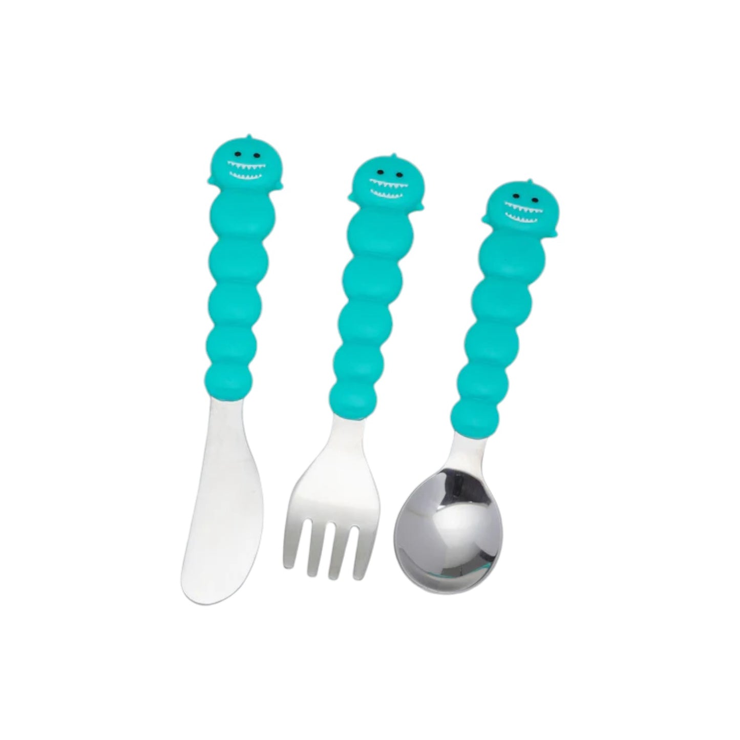 Melii Animal Utensils Set & Travel Cases - Shark