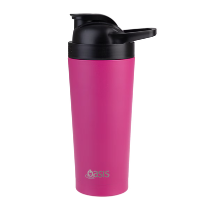 Oasis 700ml Insulated Protein Shaker - Assorted Colours