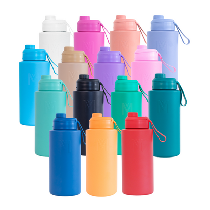 MontiiCo Fusion 1 Litre Screw Top Bottle - Assorted Colours