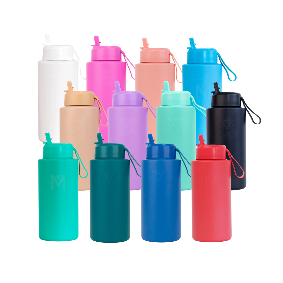 MontiiCo Fusion 1 Litre Sipper Bottle - Assorted Colours