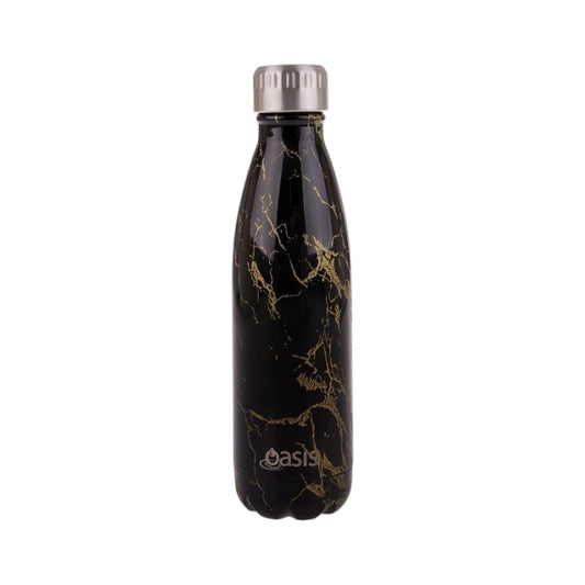 *Discontinued* Oasis 500ml Stainless Steel Insulated Drink Bottle - Gold Onyx