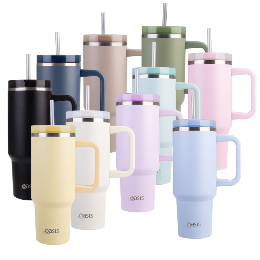 Oasis 1.2L Insulated Commuter Tumbler - Assorted Colours