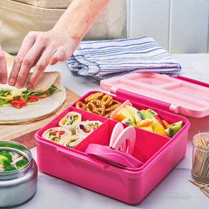 Avanti YumYum Bento Lunch Box w/ Insulated Food Jar - Assorted Colours *PREORDER*