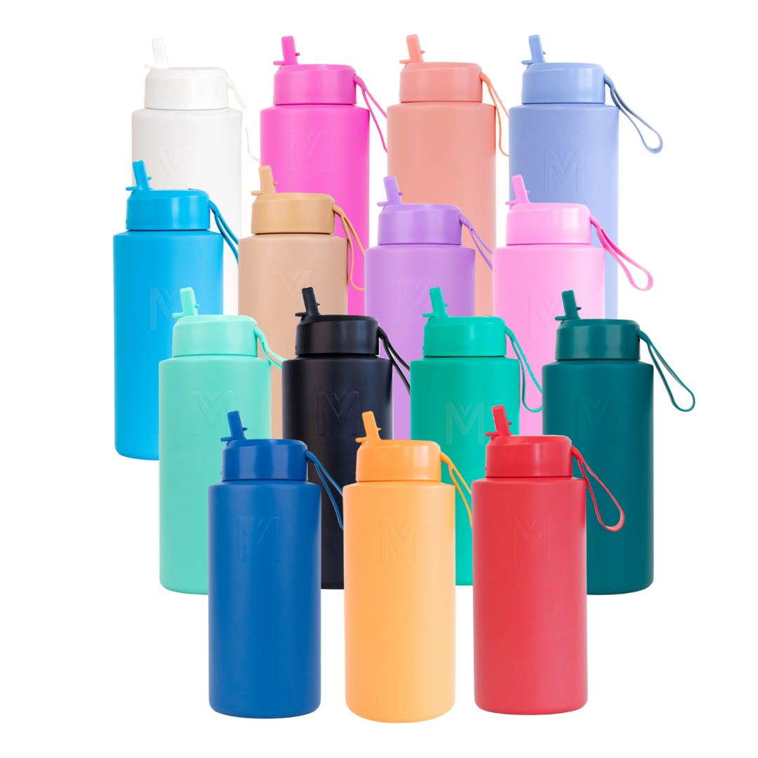 MontiiCo Fusion 1 Litre Sipper Bottle - Assorted Colours