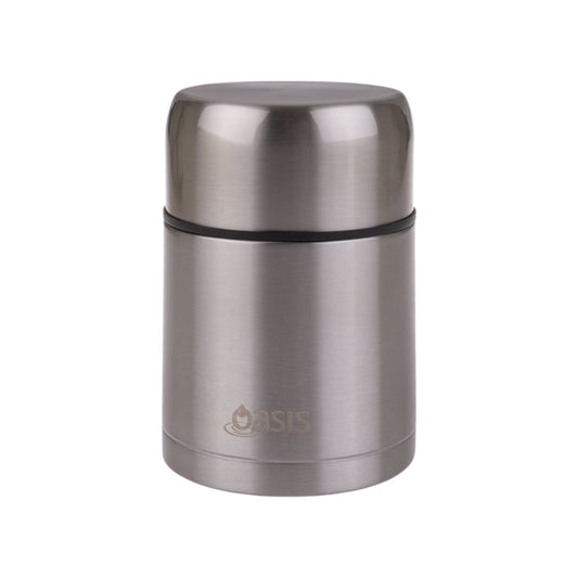 Oasis 800ml Stainless Steel Food Flask - Silver