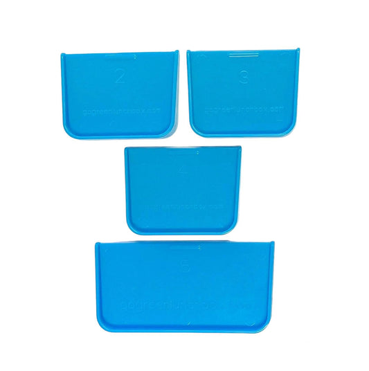 Go Green Dividers Set of 4 - Blue