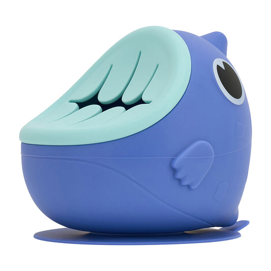 Annabel Trends Silicone Snack Bowl - Blue Dino