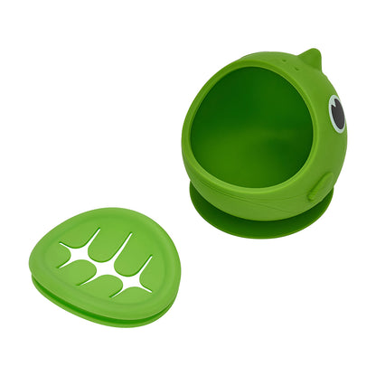 Annabel Trends Silicone Snack Bowl - Green Dino