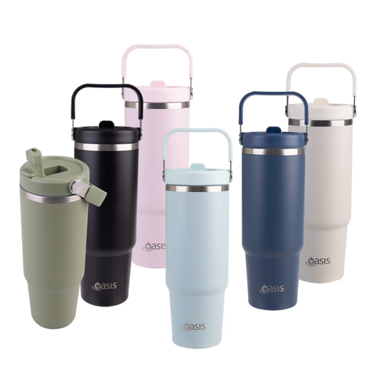 Oasis 900ml Voyager Insulated Carry Tumbler - Assorted Colours