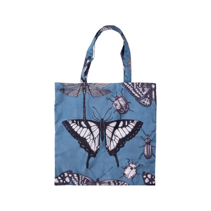 is GIFT Reusable Foldable Shopper Bag - Blue Butterfly