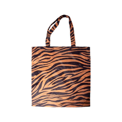 is GIFT Reusable Foldable Shopper Bag - Tiger Print