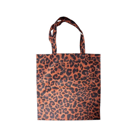 is GIFT Reusable Foldable Shopper Bag - Leopard Print