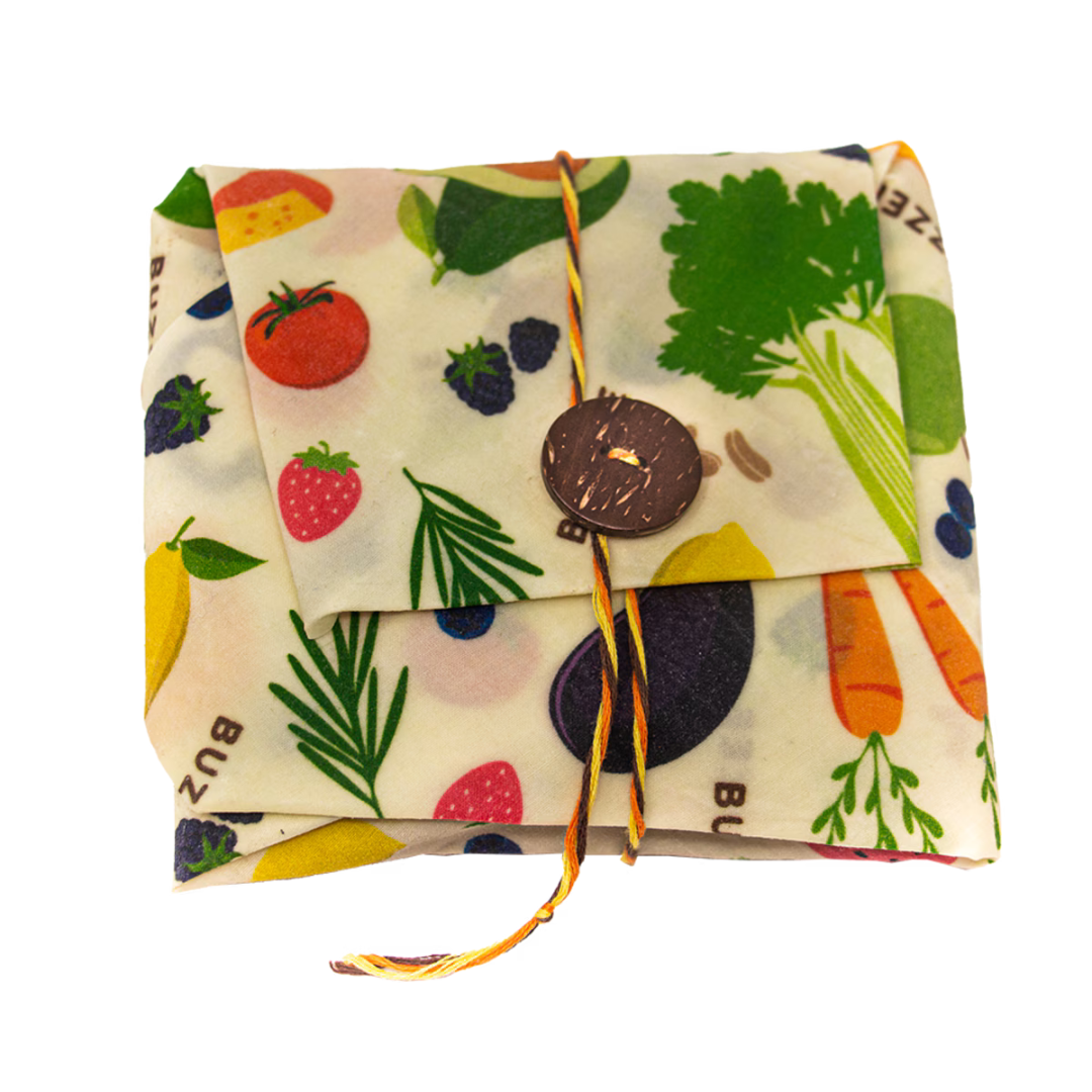 BUZZEE Organic Beeswax Sandwich Wrap - Harvest