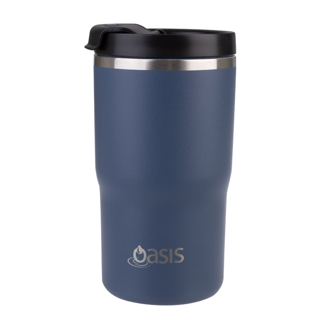 Oasis 480ml Ceramic Lined Insulated Travel Mug - Assorted Colours