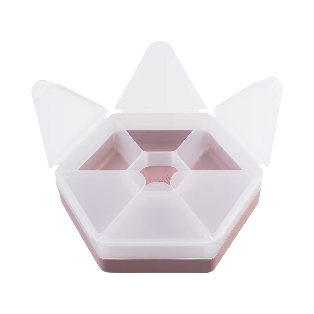 Melii Luxe Hexagon Snackle Box - Assorted Colours