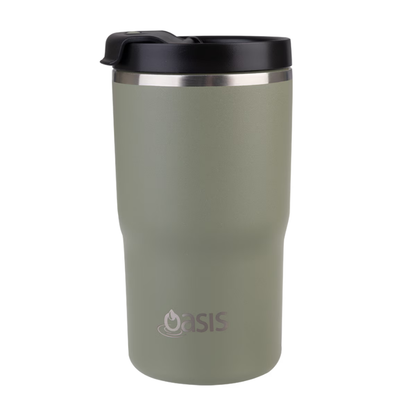 Oasis 480ml Ceramic Lined Insulated Travel Mug - Assorted Colours