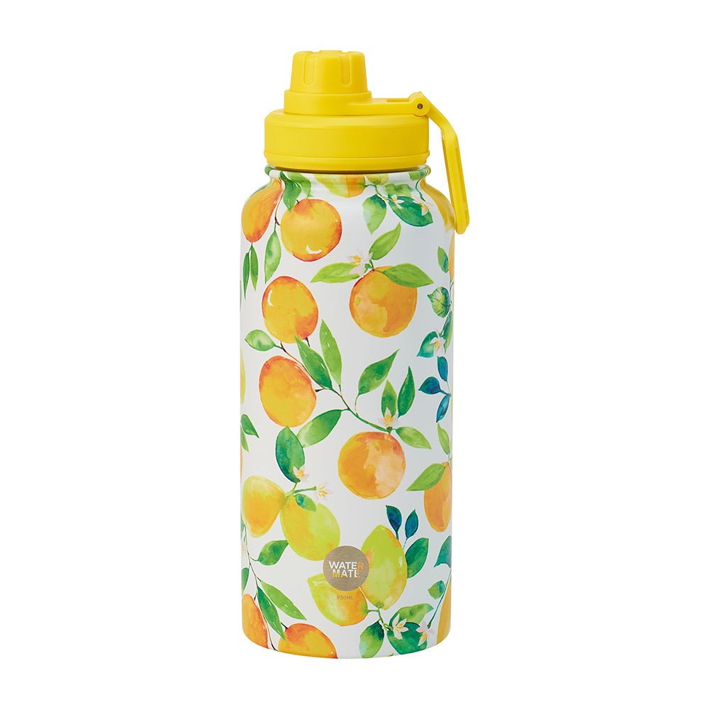 Annabel Trends Watermate Stainless Steel 950ml Bottle - Amalfi Citrus