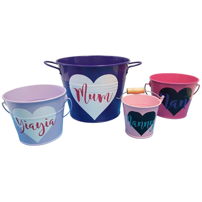 Personalised Mother's Day Bucket - Large