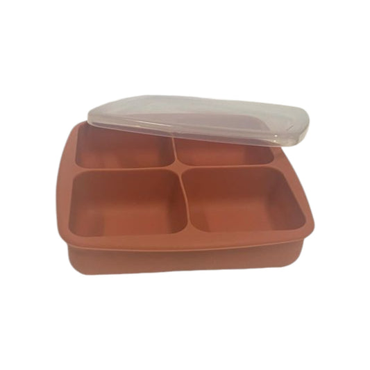 Joie 1/2 Cup Silicone Portion Tray - Red