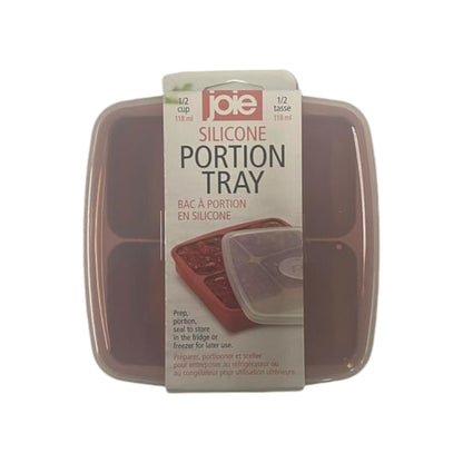 Joie 1/2 Cup Silicone Portion Tray - Red