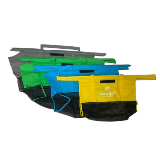 Karlstert Sort & Carry Trolley Shopping Bags - Small