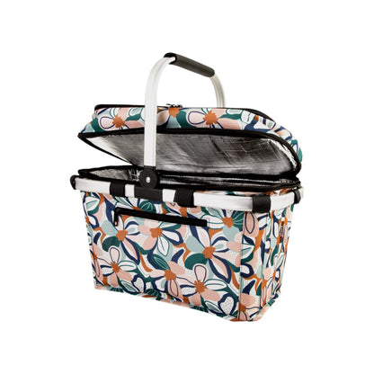 Sachi Insulated Picnic Basket - Desert Floral