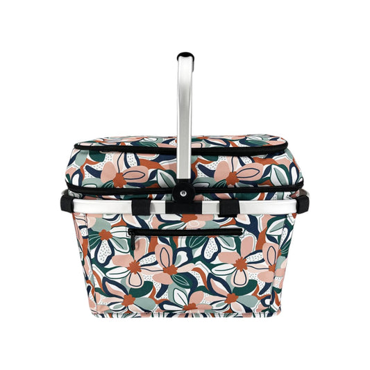 Sachi Insulated Picnic Basket - Desert Floral