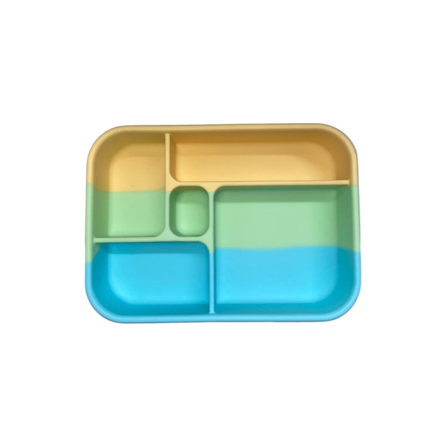 The Zero Waste People Silicone Bento Lunchbox - Assorted Colours