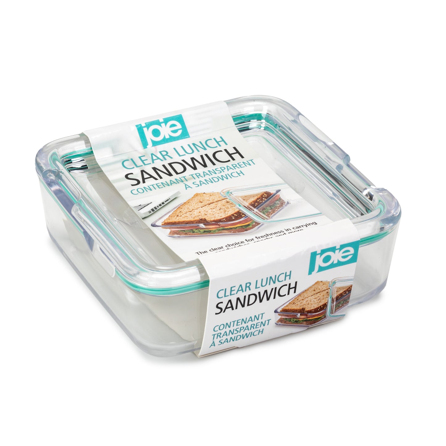 Joie Clear Lunch Sandwich Square Container