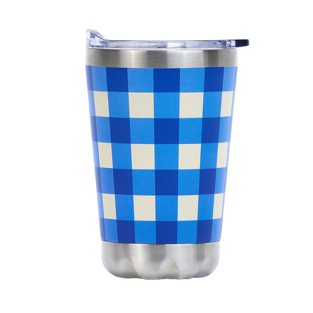 Annabel Trends Coffee Mug - Cobalt Check