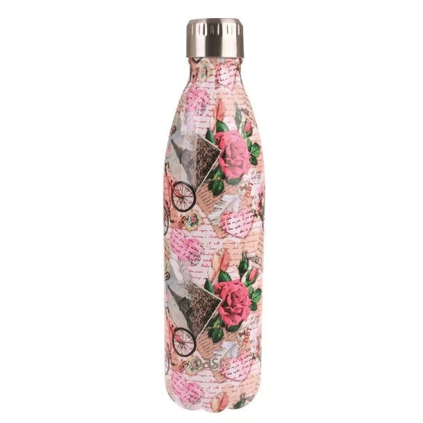 *Discontinued* Oasis 500ml Stainless Steel Insulated Drink Bottle - Parisian Dreams