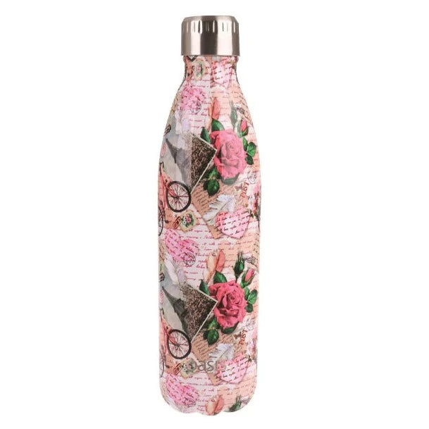 *Discontinued* Oasis 750ml Stainless Steel Insulated Drink Bottle - Parisian Dreams