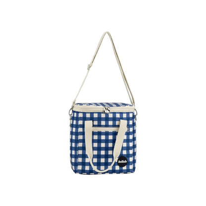 Kollab Mini Insulated Cooler Bag - Blue Check *PREORDER*