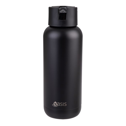 Oasis 1L Moda Ceramic Lined Insulated Drink Bottle - Assorted Colours