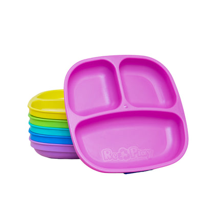 Re-Play Divided Plate - Assorted Colours