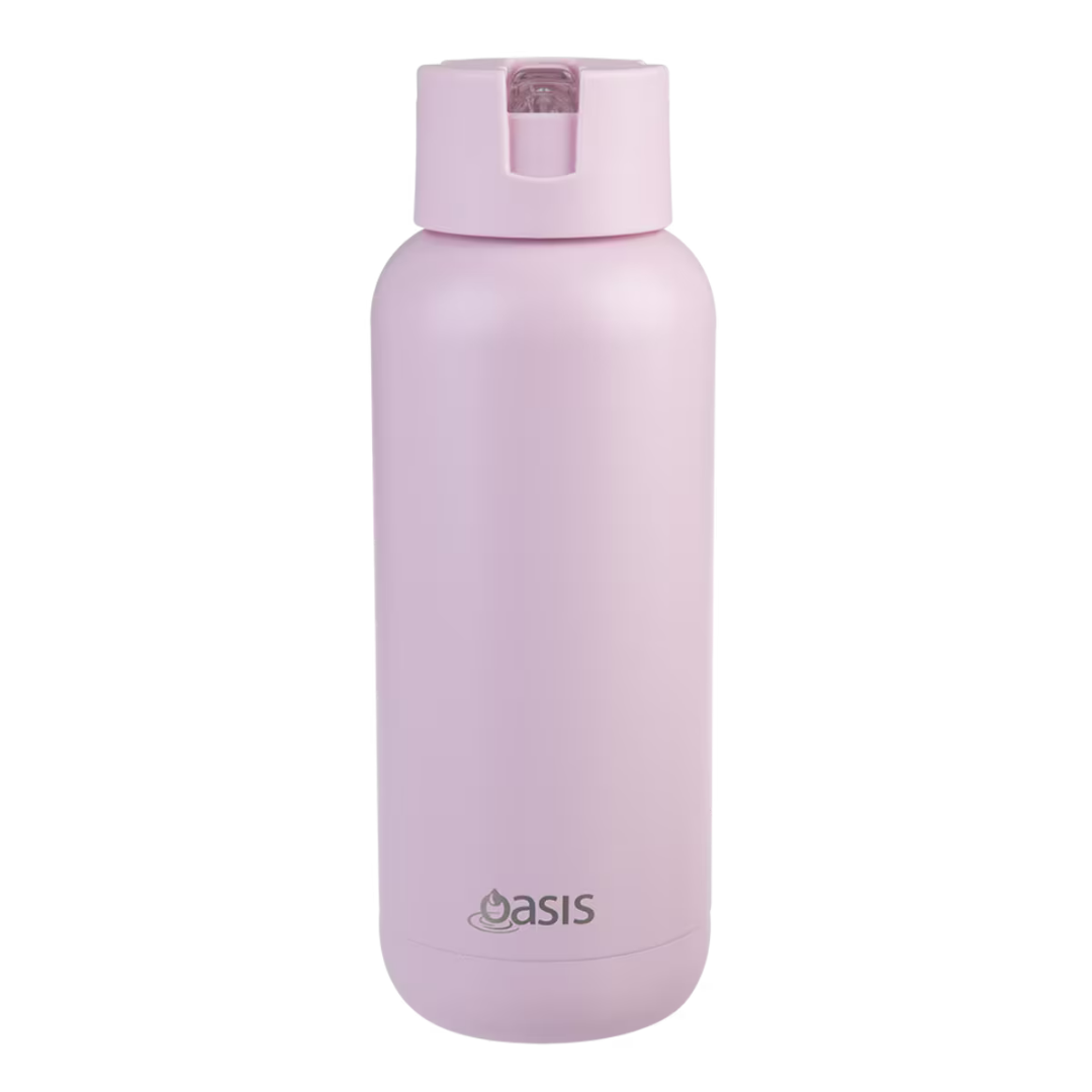 Oasis 1L Moda Ceramic Lined Insulated Drink Bottle - Assorted Colours