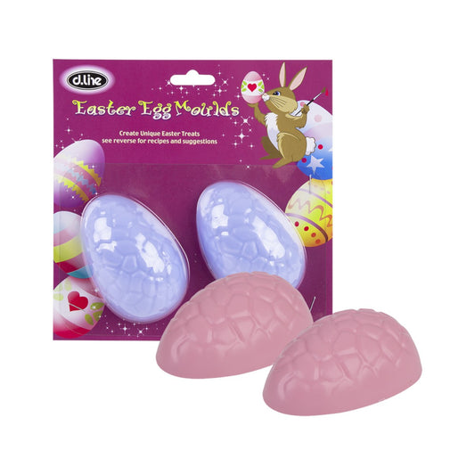 d.line Small Egg Mould (2 Pack) - Crinkle