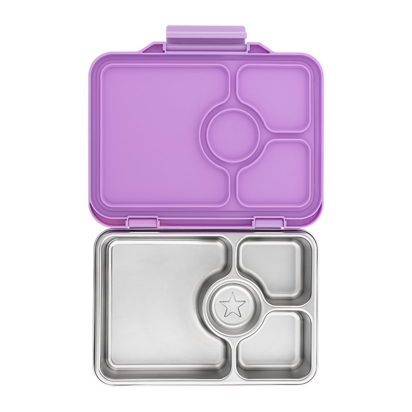 Yumbox Prêt Stainless Steel Bento Box 4 Compartment - Assorted Colours