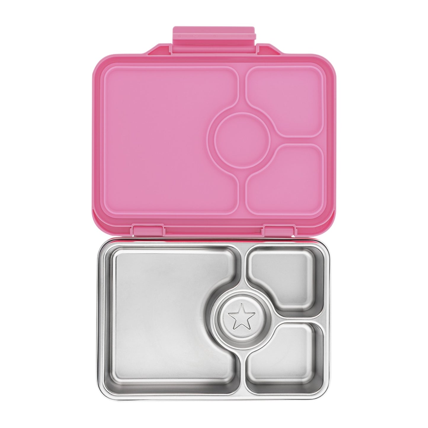 Yumbox Prêt Stainless Steel Bento Box 4 Compartment - Assorted Colours